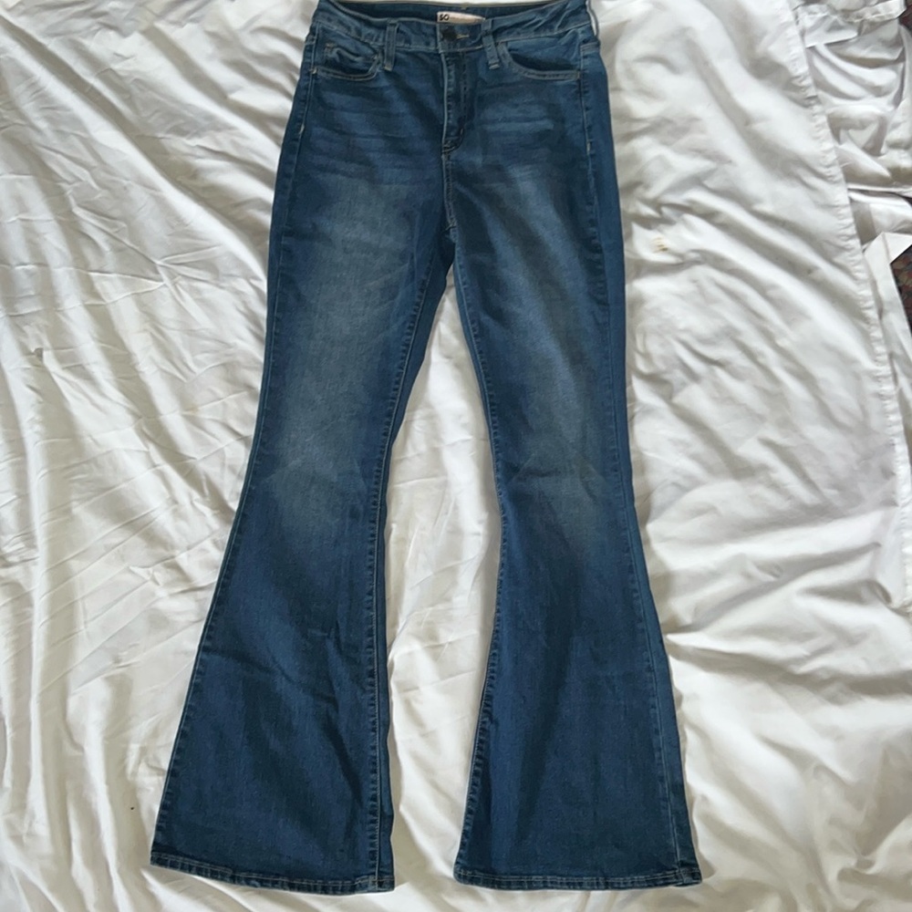 High Rise Flare Jeans